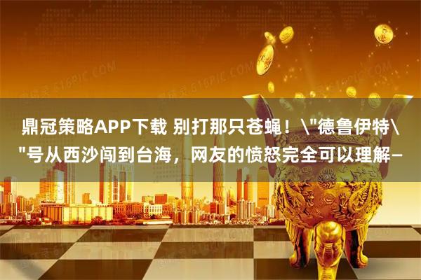 鼎冠策略APP下载 别打那只苍蝇！